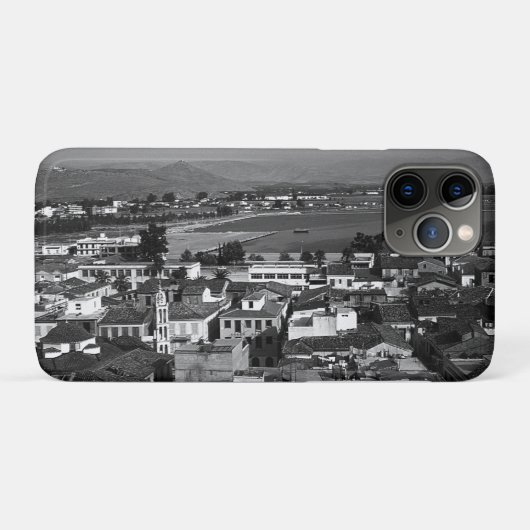 ヴィンテージギリシャナフプリオンビーチ Case-Mate iPhoneケース (裏面(横))