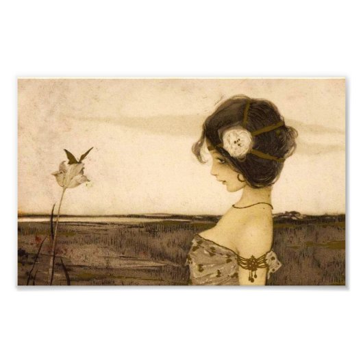 ヴィンテージギリシャヴァージンプリント フォトプリント            (正面)