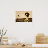 ヴィンテージギリシャヴァージンポスター ポスター (キッチン)