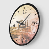 ヴィンテージギリシャ古代コリントアポロテンプルウォッチ ラージ壁時計 (傾斜)