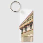 ヴィンテージギリシャ建築、アテナ寺院 キーホルダー (正面)