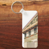 ヴィンテージギリシャ建築、アテナ寺院 キーホルダー (正面)