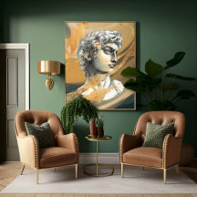 ヴィンテージギリシャ彫刻金ゴールド大理石