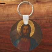 ヴィンテージギリシャ正統のアイコン キーホルダー (正面)