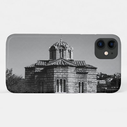 ヴィンテージギリシャ聖使教会 Case-Mate iPhoneケース (裏面(横))
