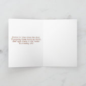 ヴィンテージギリシャ語イースター/パスチャカード(英語) シーズンカード (内部)