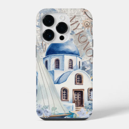 ヴィンテージギリシャ風フォンケース iPhone 14 PROケース