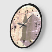 ヴィンテージギリシャ・アテネミケーネ王室のス階段ウォッチ ラージ壁時計 (傾斜)