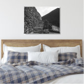 ヴィンテージギリシャ・アテネミケーネ王室のス階段 キャンバスプリント (インサイチュ (寝室))