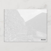 ヴィンテージギリシャ・アテネミケーネ王室のス階段 ポストカード (裏面)