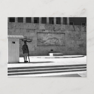 ヴィンテージギリシャ・アテネ未知の兵士の墓 ポストカード