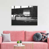 ヴィンテージギリシャ・アテネ陸軍博物館 キャンバスプリント (インサイチュ (リビング))