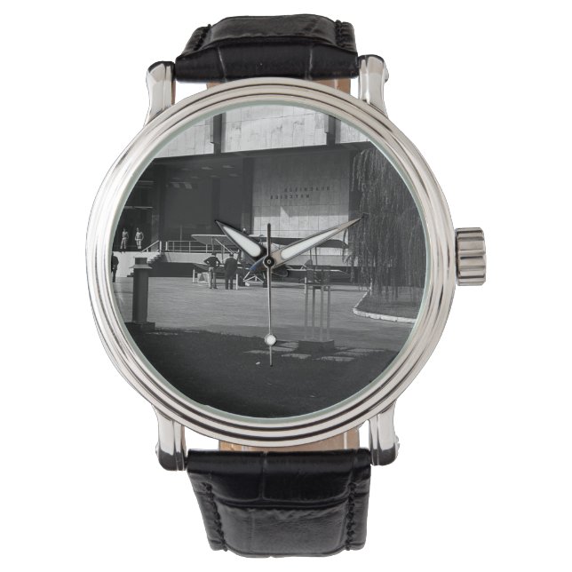 ヴィンテージギリシャ・アテネ陸軍博物館 腕時計 (正面)