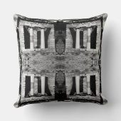 ヴィンテージギリシャDelphi Athenian Treasury Postages クッション (裏面)