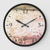 ヴィンテージギリシャDelphi Athenian Treasury Watch ラージ壁時計 (正面)