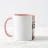 ヴィンテージギルエルブグレンレトロナースピンアップガール マグカップ (左)