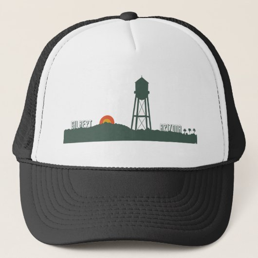 ヴィンテージギルバート・アリゾナのトラック帽 キャップ (正面)