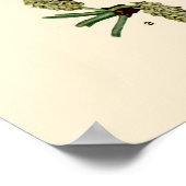 ヴィンテージギンゴビロバボタニカルイラストレーション ポスター (角)