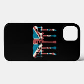 ヴィンテージギ素晴らしタイギリスフラグ – ギタープレーヤー Case-Mate iPhoneケース (裏面 (横))