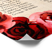 ヴィンテージクインセアニラ表の座席表 ポスター (角)