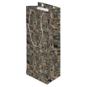 ヴィンテージクイーンエスサータペストリー刺繍紫 ワインギフトバッグ (裏面アングル)