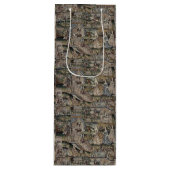 ヴィンテージクイーンエスサータペストリー刺繍紫 ワインギフトバッグ (正面)