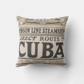 ヴィンテージクイーンオブザアンティル装飾用クッション クッション (裏面)