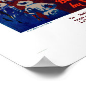 ヴィンテージクイーンズタウン・ニュージーランド旅行ポスター ポスター (角)