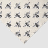 ヴィンテージクイーンハネビーアフィールパターン自然愛好家 薄葉紙 (詳細)