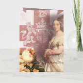 ヴィンテージクイーンビクトリアサンキュー サンキューカード (裏面)