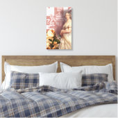 ヴィンテージクイーンビクトリア キャンバスプリント (インサイチュ (寝室))