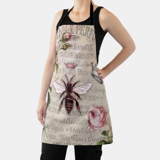 ヴィンテージクイーンビーエフェメラ エプロン (インサイチュ)