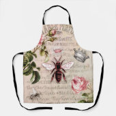 ヴィンテージクイーンビーエフェメラ エプロン (正面)