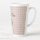 ヴィンテージクイーンビーコーヒーマグ カフェラテマグ (右)