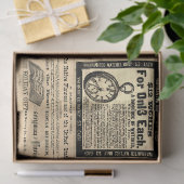 ヴィンテージクイーンビーホーチカルチャーアズエフエメラセピア 薄葉紙 (ギフト)