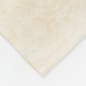 ヴィンテージクイーンビー王室のクラウンハニカム フリースブランケット (角)