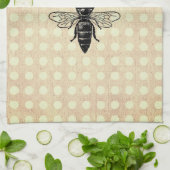 ヴィンテージクイーンビー キッチンタオル (折り畳み)