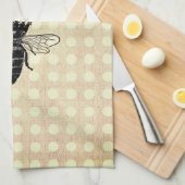 ヴィンテージクイーンビー キッチンタオル (四つ折り)