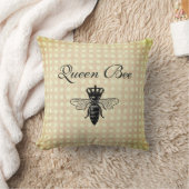 ヴィンテージクイーンビー クッション (ブランケット)