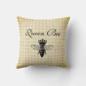 ヴィンテージクイーンビー クッション (裏面)