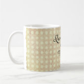 ヴィンテージクイーンビー コーヒーマグカップ (左)