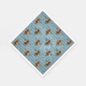 ヴィンテージクイーンビー スタンダードランチョンナプキン (角)