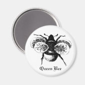 ヴィンテージクイーンビー マグネット (正面/裏面)