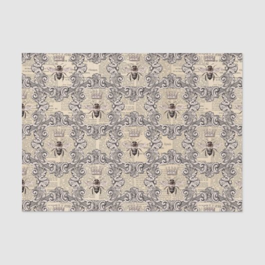 ヴィンテージクイーンビー 薄葉紙 (正面)