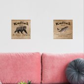 ヴィンテージクサケのラベル (リビング)