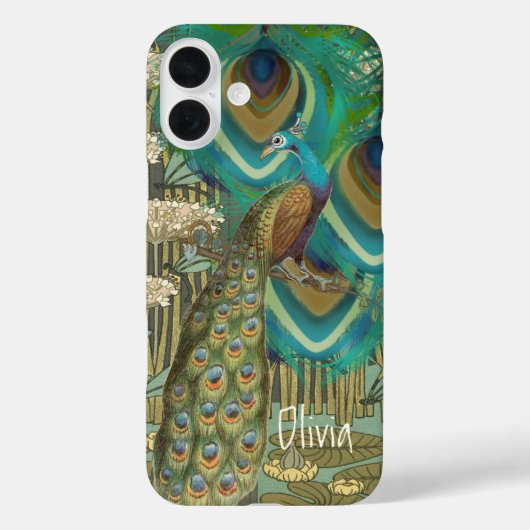 ヴィンテージクジャクトンボとライパズ Case-Mate iPhoneケース (裏面)