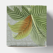 ヴィンテージクジャックフェザー熱帯緑結婚園 フェイバーボックス (上部)