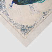 ヴィンテージクジャックブルーバードフレームデコップページ 薄葉紙 (詳細)