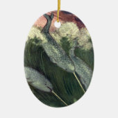 ヴィンテージクジラ、海洋生物海動物 セラミックオーナメント (正面)