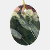 ヴィンテージクジラ、海洋生物海動物 セラミックオーナメント (裏面)